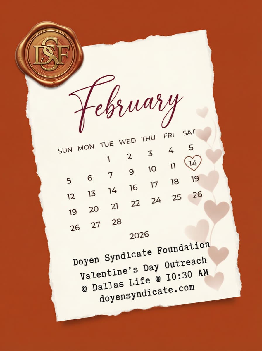 Doyen Syndicate Foundation event flyer 3