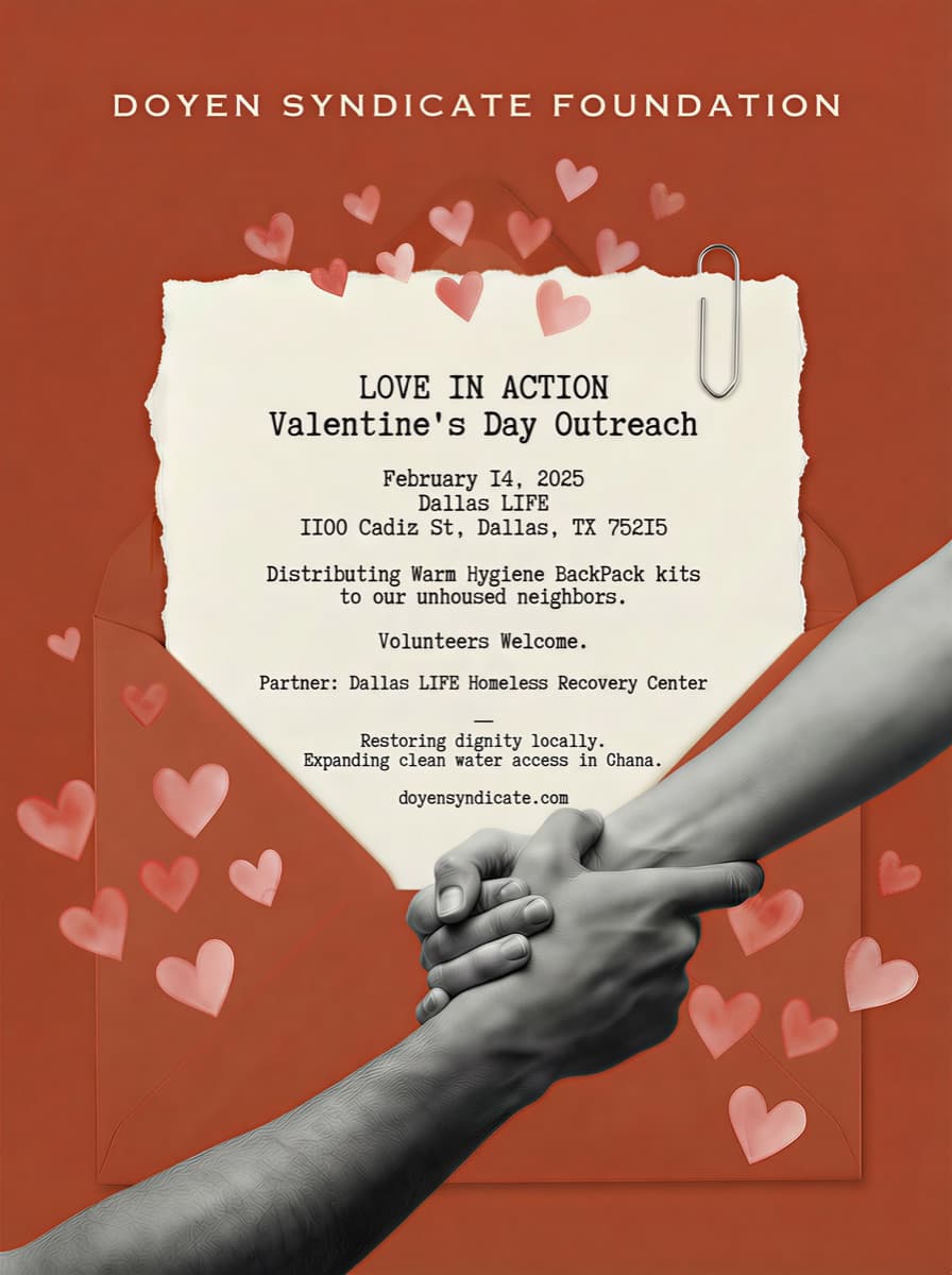 Doyen Syndicate Foundation event flyer 4